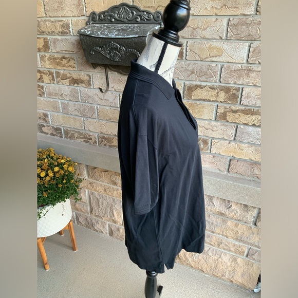 FERRARI Scuderia Official Pique Black Classic Polo Shirt Cotton Men’s SZ Medium - Picture 12 of 16